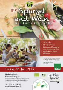 Spargel und Wein